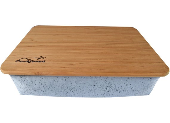 Light Blue Knee Tray With Pillow Laptop Pillow Bed Table Bed Etsy