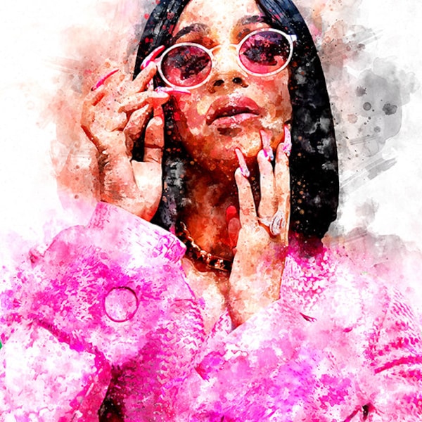 Cardi B Poster - Etsy