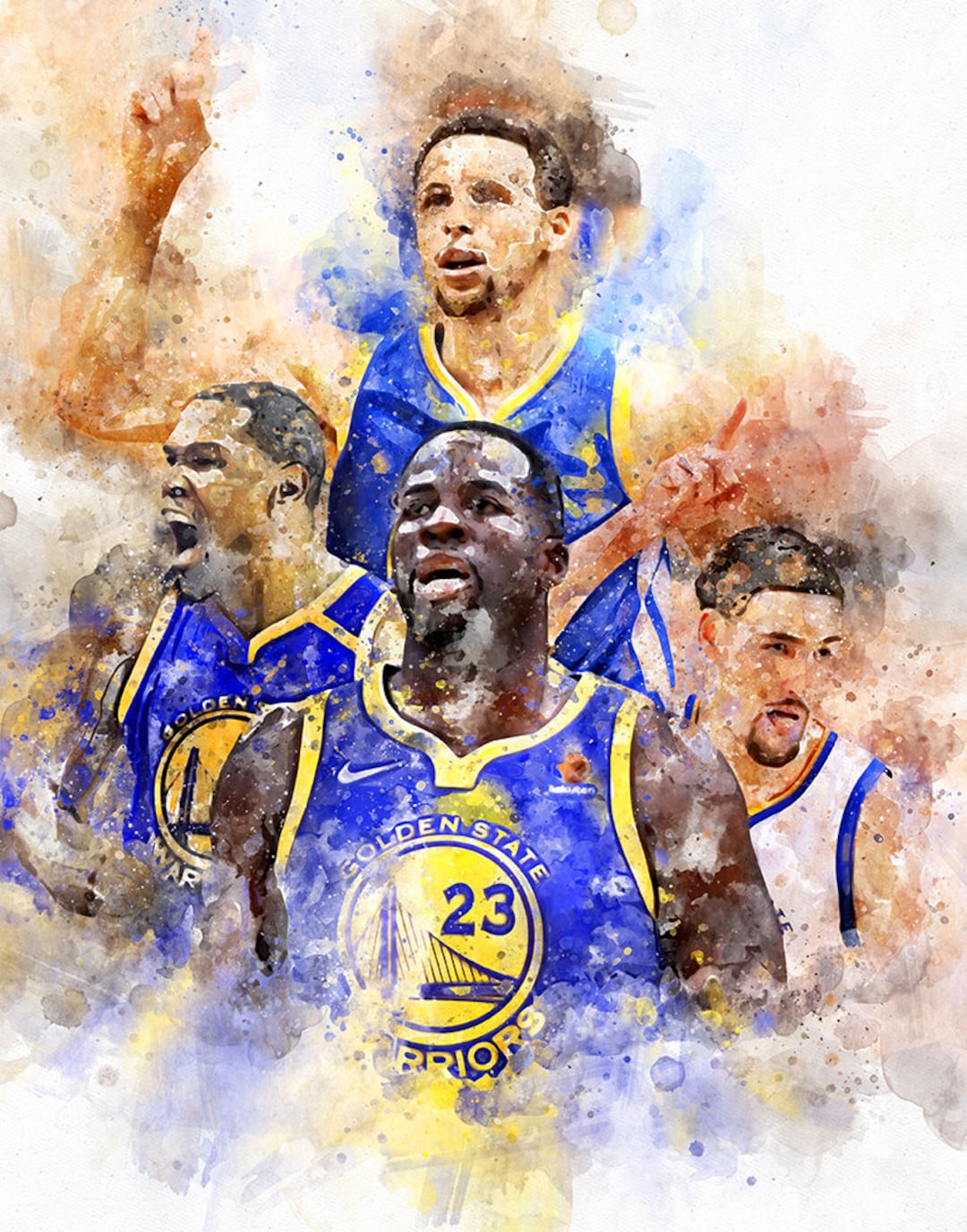 Stephen Curry Golden State Warriors Poster