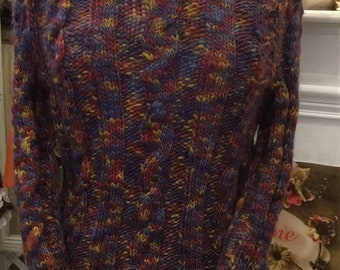 One-of-a-kind handmade pullover