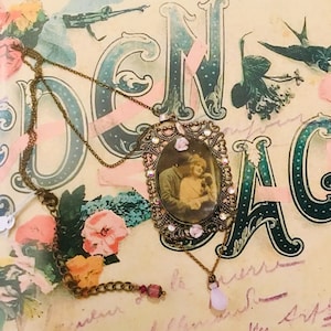 Locket on chain