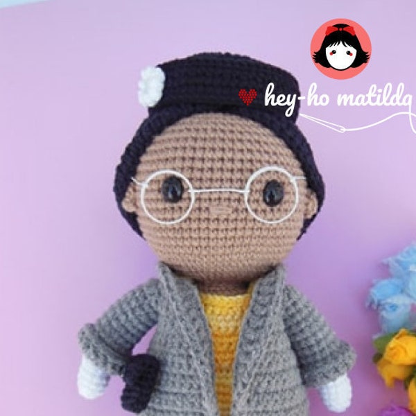 Rosa Parks Crochet Pattern (PDF) by heyhomatilda