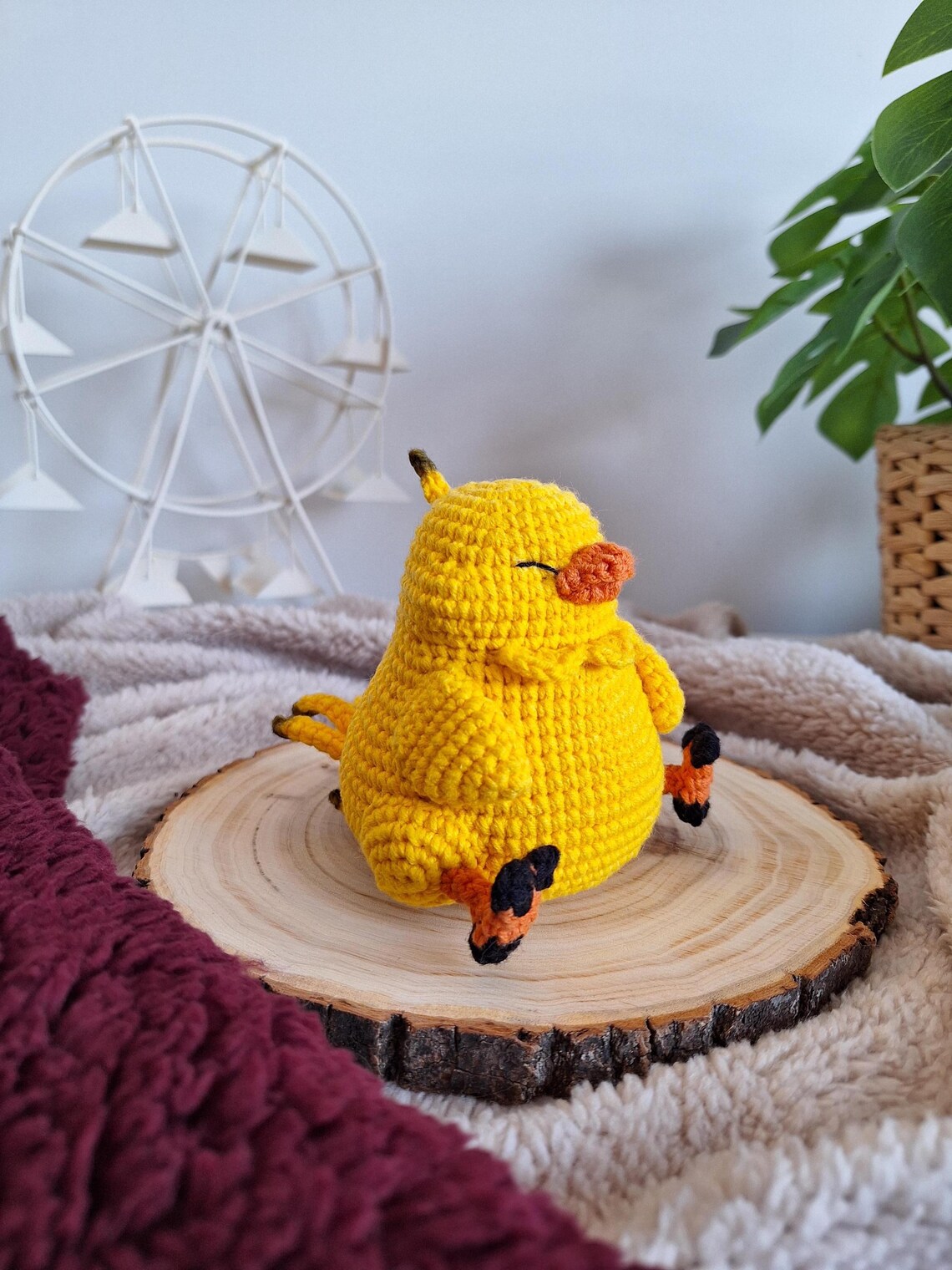 Fat Chocobo Amigurumi Pattern by Tutie Tutie - Etsy