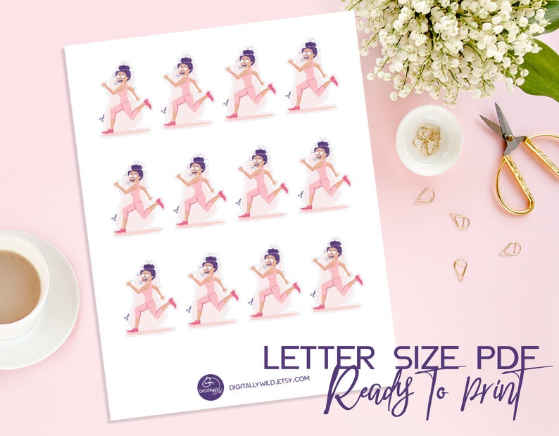 Running Planner Stickers Jogging Fitness Exercise Workout Etsy Running planner stickers jogging fitness exercise workout etsy