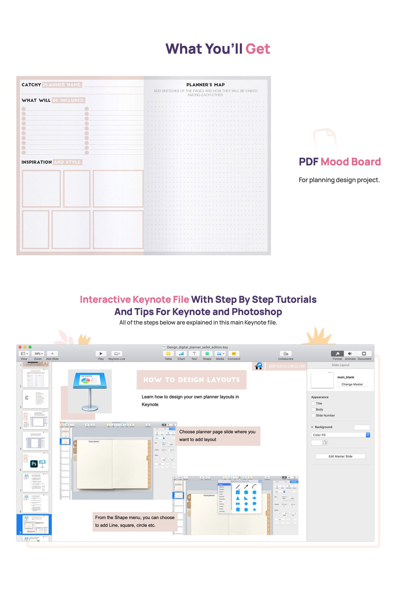 How to Create Digital Planner Tutorials Step by Step Guide DIY Etsy