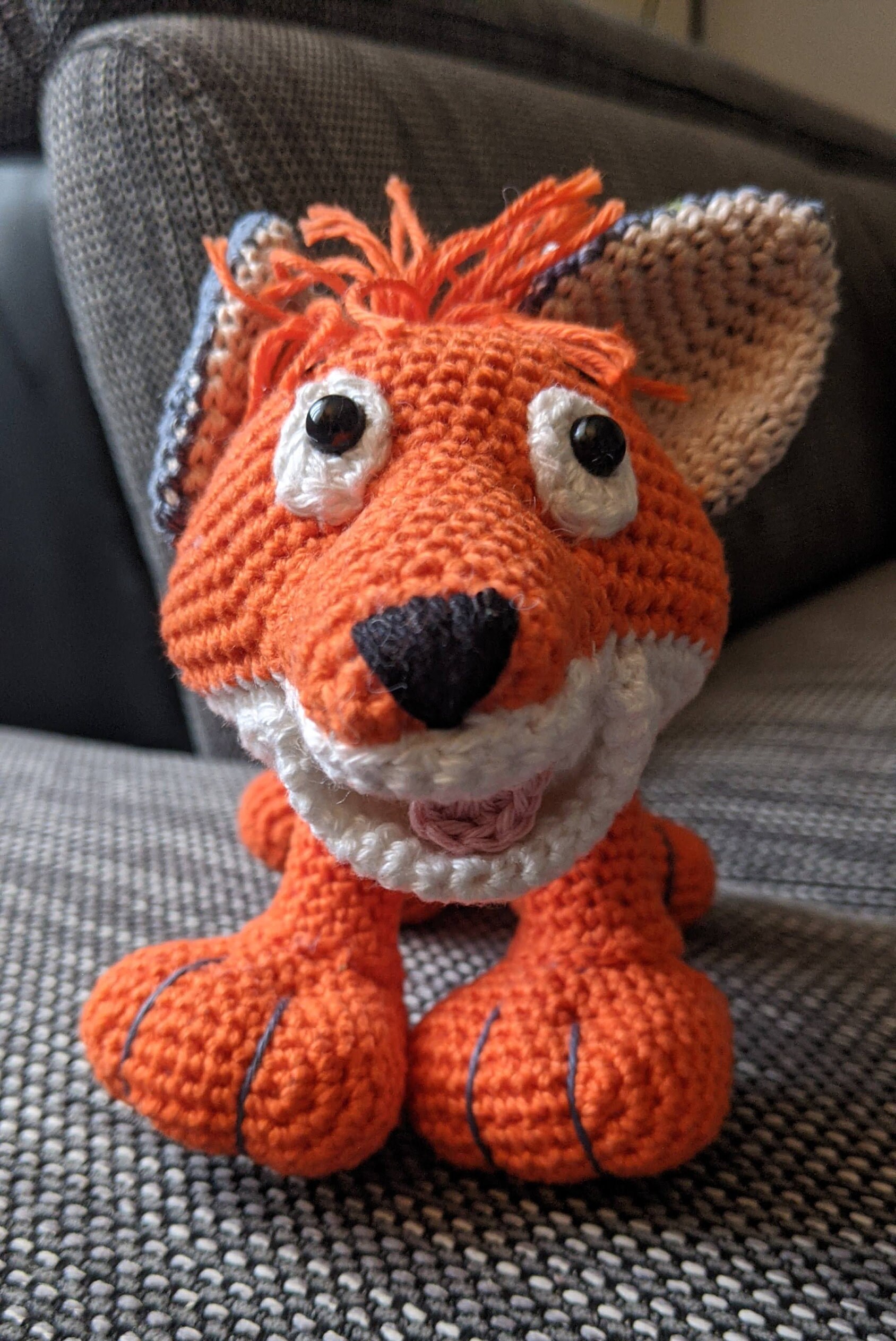 Vuk the Little Fox Crochet, Vuk Der Kleine Fuchs Häkeln, Vuk a Kis Róka ...