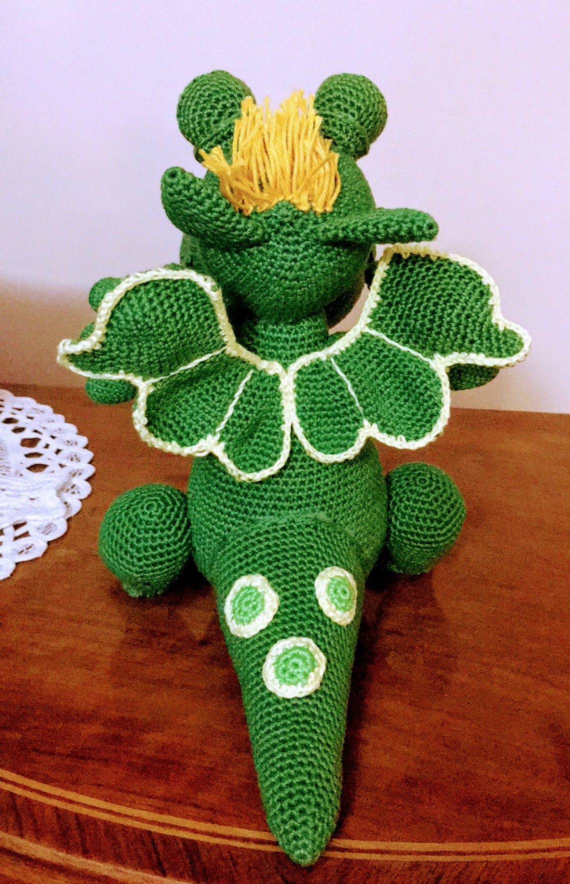 Süsü Susu Dragon a handmade crochet amigurumi figure Etsy