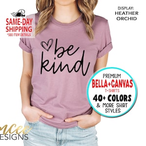 1005 - be kind Heart scribble, Cute kindness Shirts, positive T-shirts, More Styles / Totes, Tanks, Kids and Unisex Tees XS-4XL