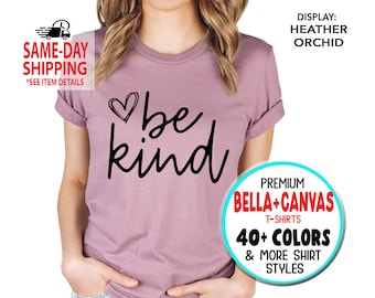 1005 - be kind Heart scribble, Cute kindness Shirts, positive T-shirts, More Styles / Totes, Tanks, Kids and Unisex Tees XS-4XL