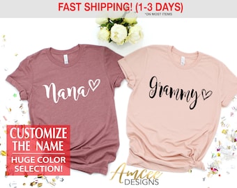 Mothers Day GaGa Shirt Gift for Grandma//Mothers Day Cute Personalized Gift Funny Mother Day T-Shirt