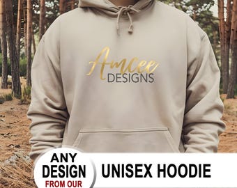 Unisex Hoodie - ANY Design From Our Shop, Hooded Sweatshirts, Vacation Sweatshirt, Bachelorette Sweatshirt