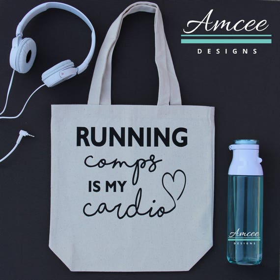 Real Estate Agent Canvas Tote Bag 13.5 Running Comps Etsy