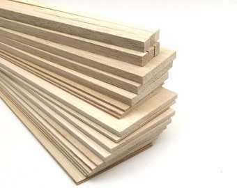 Large Jumbo Pack of Balsa Wood for Model Making