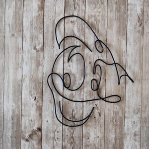 Donald Duck* Draadkunst* Wanddecoratie* Kinderkamerdecoratie* Disney* Woondecoratie* Minimalistisch* Liefhebbers van tekenfilms* Cadeau-ideeën* Verjaardagscadeau*