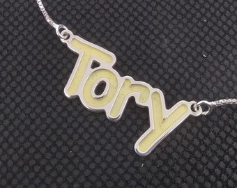 font necklace, carrie name jewelry, emma name jewelry, personalizednecklace, small name necklace, dainty name necklace, tiny name necklace