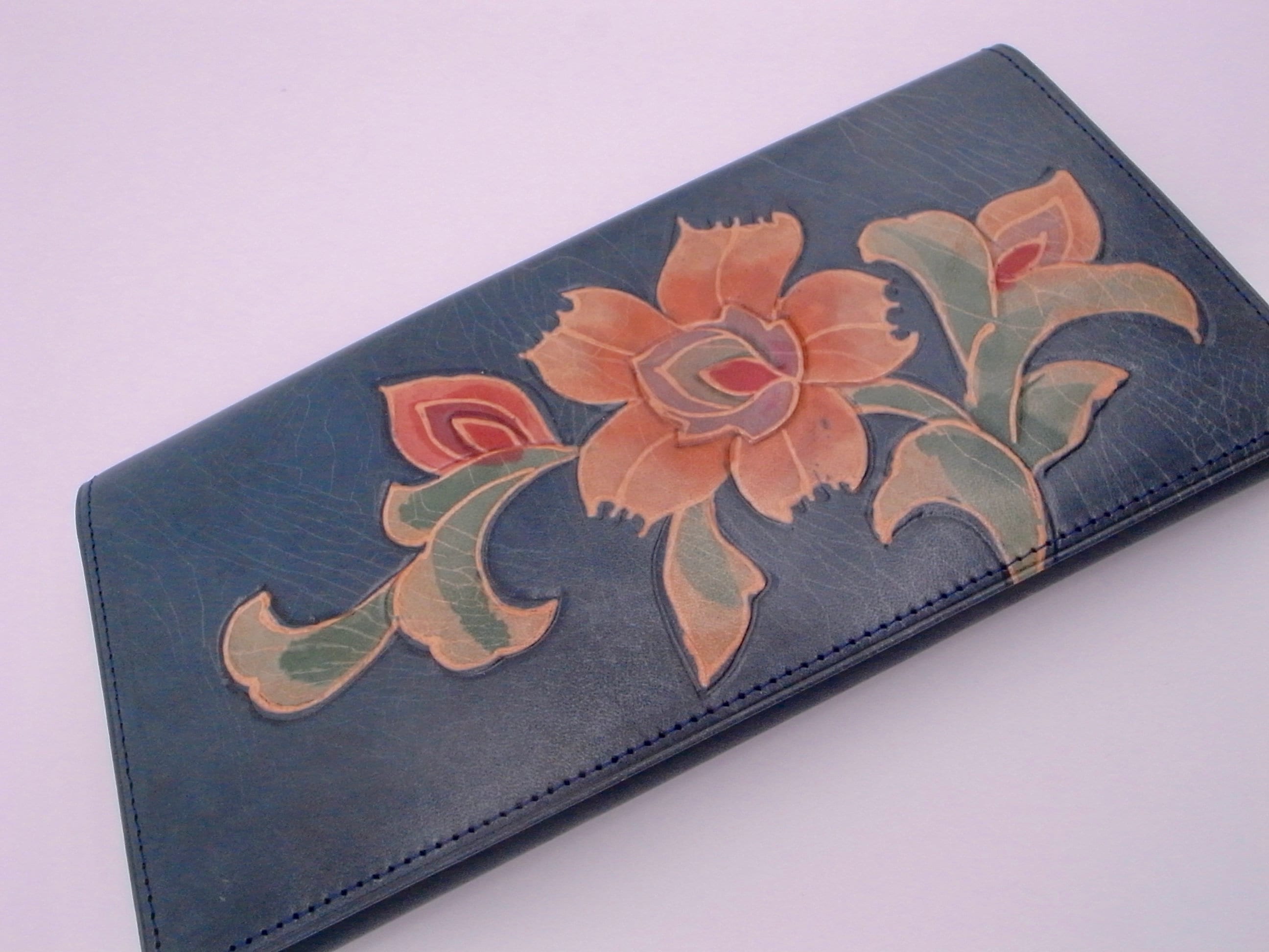 Vintage Japanese wallet Japanese craft kitsuke wallet Etsy