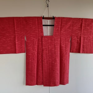 Vintage michiyuki,  Japanese kimono coat - For kitsuke or fashionable jacket - wafuku - Made in Japan
