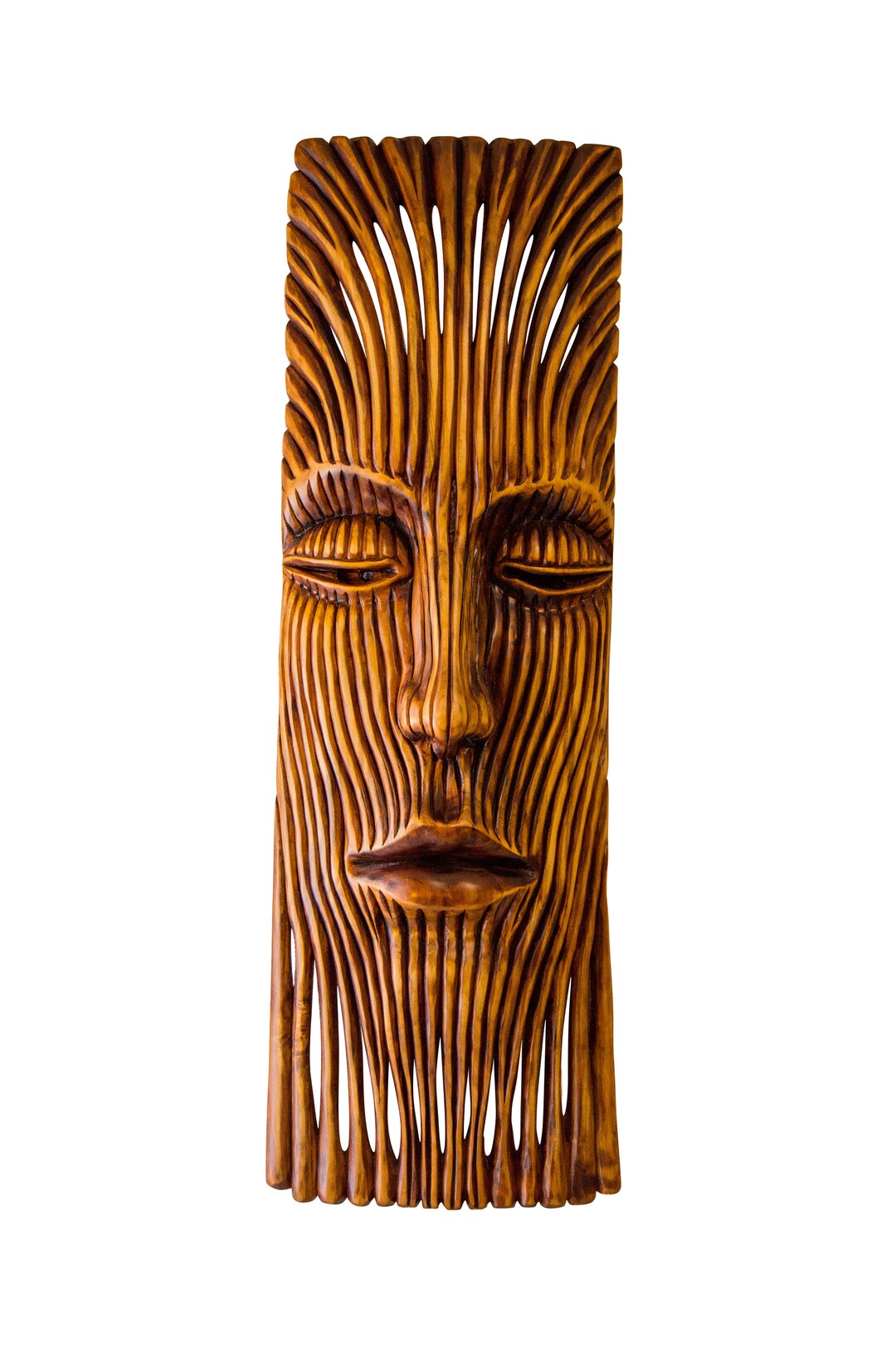 Hand Carved Wooden Wall Panel Etsy