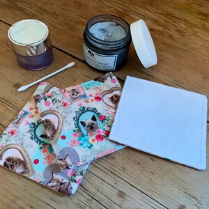 Eco Friendly Toner / Makeup remover pads, pack of 3