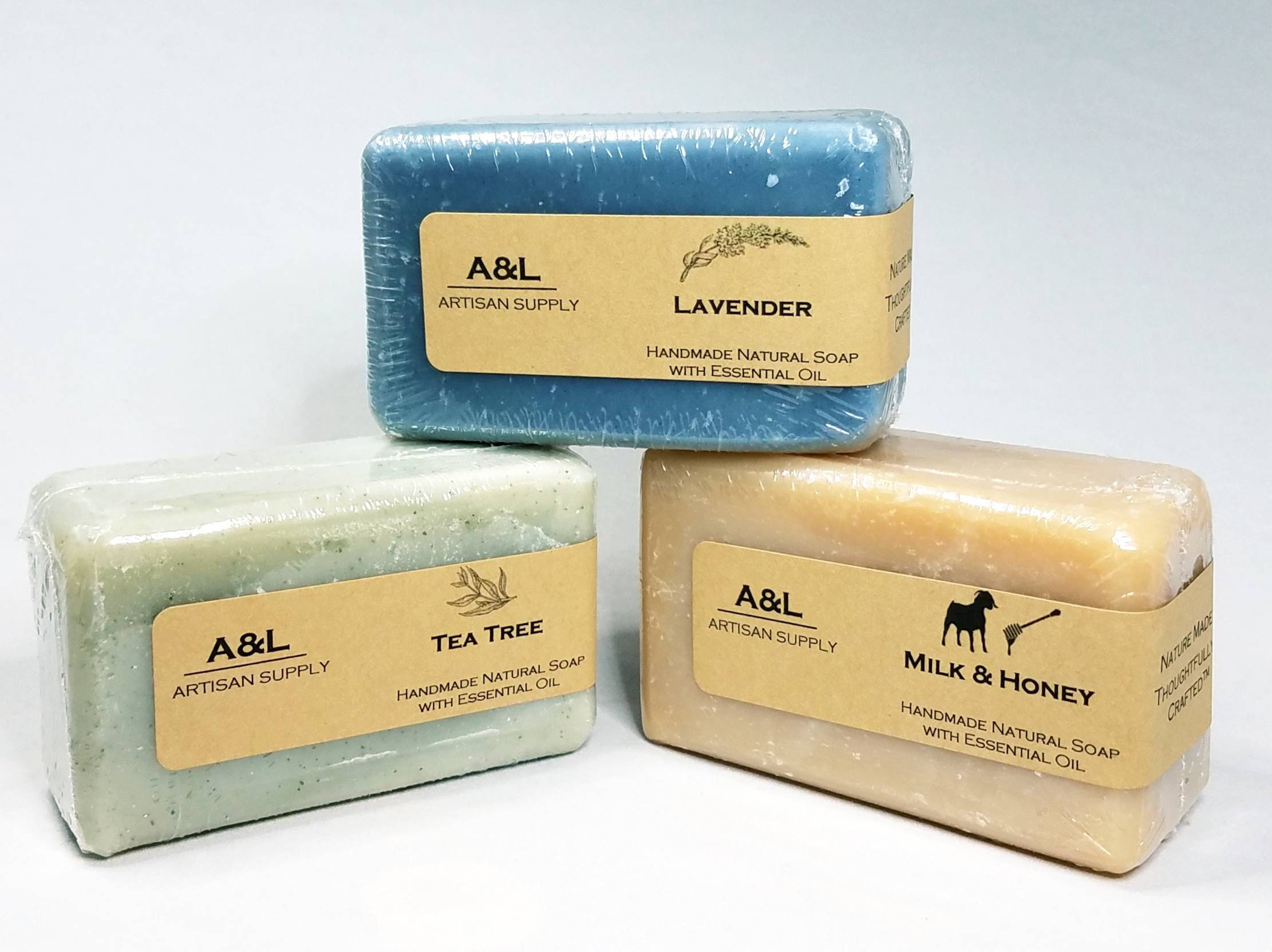 Natural Soap with Essential Oil Etsy