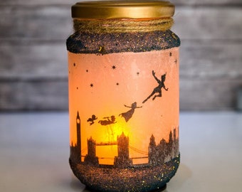 Peter Pan Candle Holder - Peter Pan Decor - Peter Pan Candle