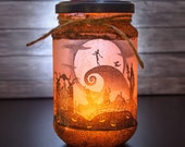 Nightmare Before Christmas Decor - Halloween Decor - Nightmare Before Christmas Decorations - Jack Skellington - Halloween Candle