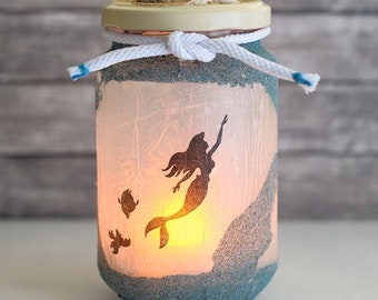 Ariel Candle Holder - The Little Mermaid Candle - The Little Mermaid Gift