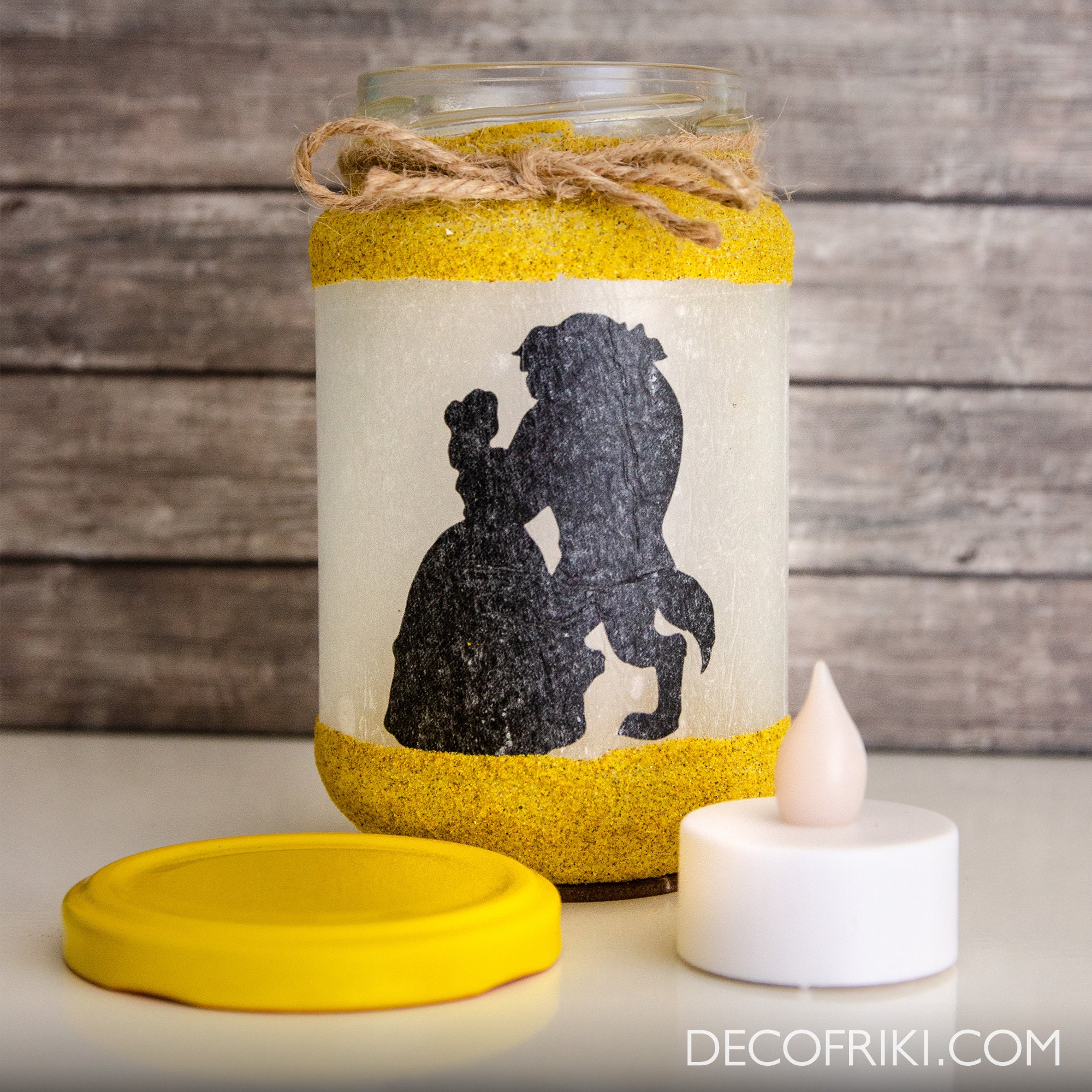 Beauty and the Beast Candle Holder Beauty and the Beast Gift Etsy