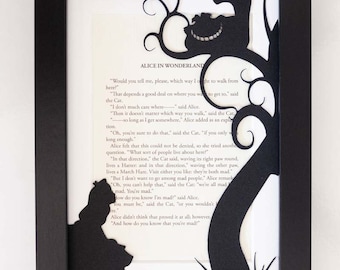 Alice in Wonderland Frame - Cheshire Cat - Alice in Wonderland decorations