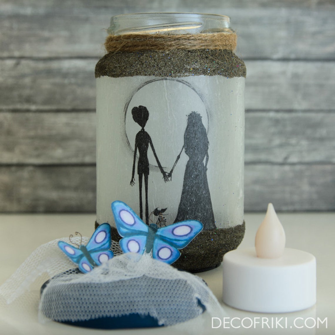 Corpse Bride With This Candle Vow Candle Holder 19cm