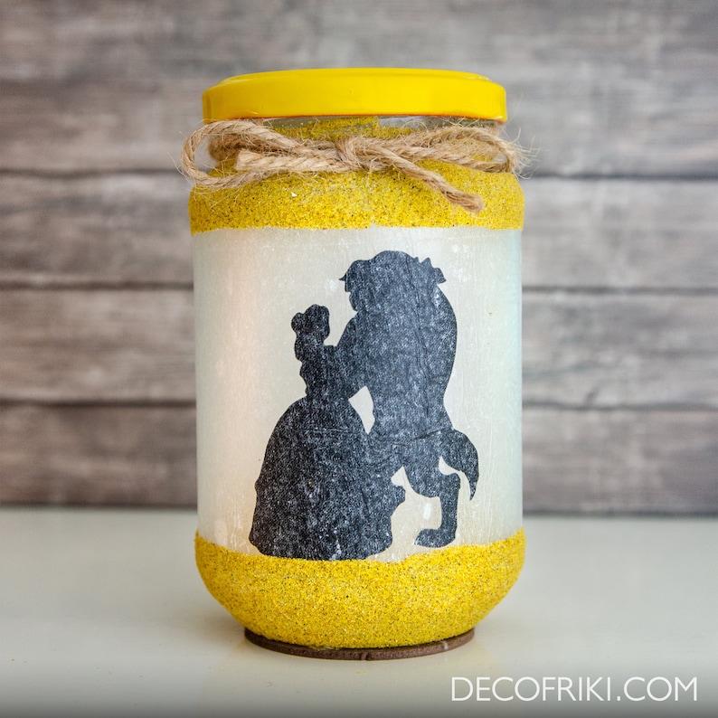 Beauty and the Beast Candle Holder Beauty and the Beast Gift Etsy