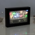 Stranger Things Decor - Stranger Things Shadow Box - Halloween Decor - Halloween Decorations - Halloween Gift - Stranger Things Alphabet