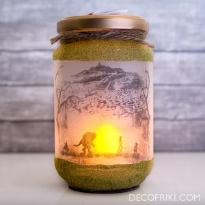 Fantasy Kerzenhalter, Geek Geschenk, Geek Dekor, Fantasy Geschenk