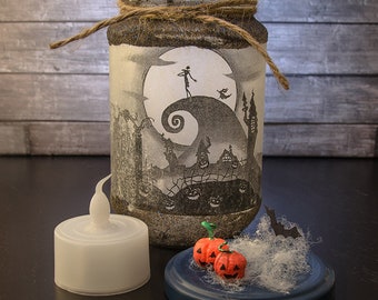 ナイトメアー・ビフォア・クリスマス キャンドルホルダー