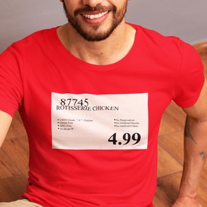 Kirkland Rotisserie Chicken Price Tag Parody T-Shirt
