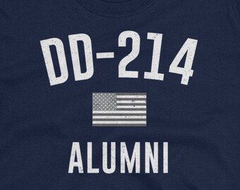 Military DD-214 Shirt Armed Forces Veteran DD214 Tee