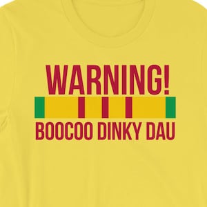 Vietnam Veteran Shirt Boocoo Dinky Dau Tee