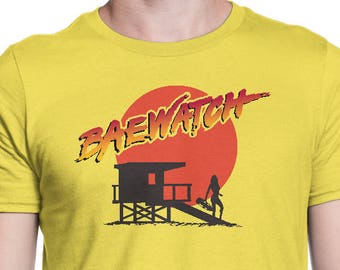 Baewatch Shirt Funny Life Guard Tee Lifeguard Gift | Beach Tshirt