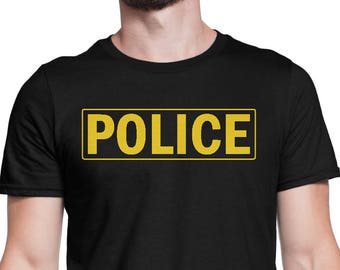 Official Police Shirt Law Enforcement Uniform Tee