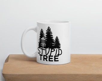 Stupid Tree Vintage Disc Golf Mug