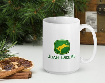 Juan Deere mok - grappig cadeau voor tuinarchitect, boer, tuinman