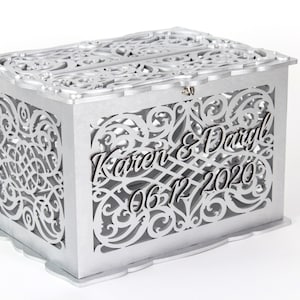 Wedding Card Box, Wedding Envelopes, Wedding Reception Monetary Gift, Wedding Card Holder