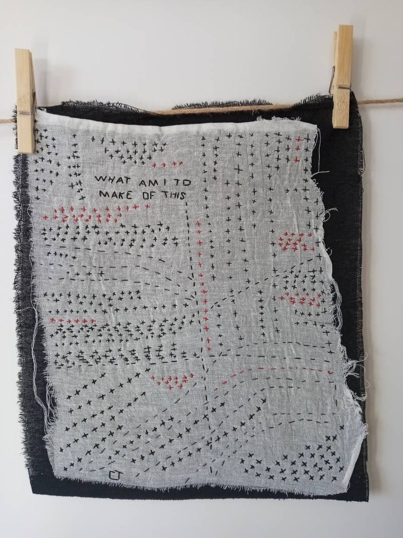 What Contemporary Stitching - Etsy