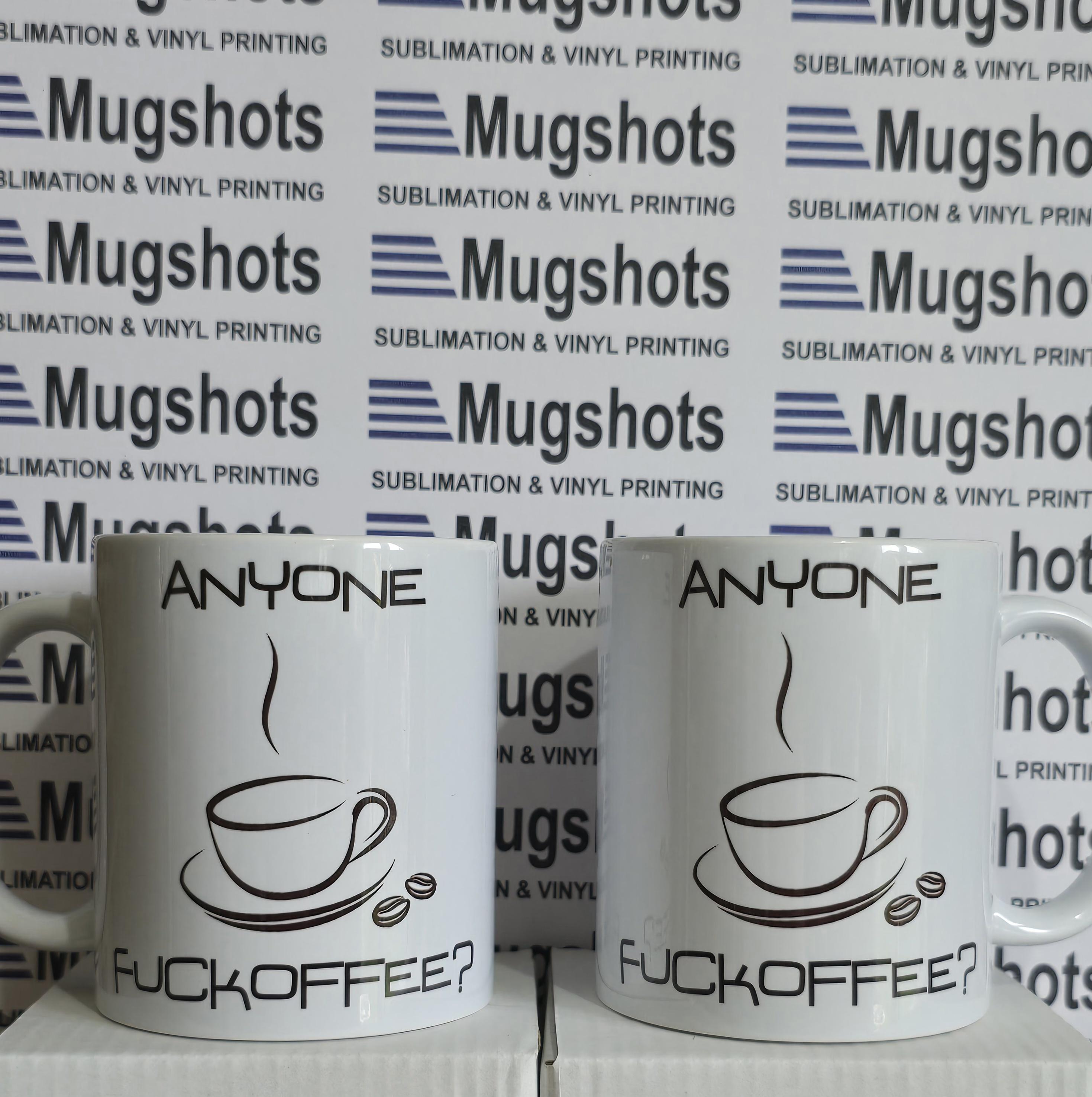 Anyone Fuckoffee? Funny Rude Swearing Mug Adult Humour Cup - Etsy