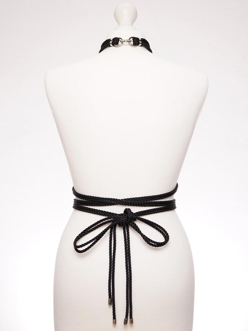 MEGAMI Shibari Rope Bondage Choker With Detachable Self-tie - Etsy