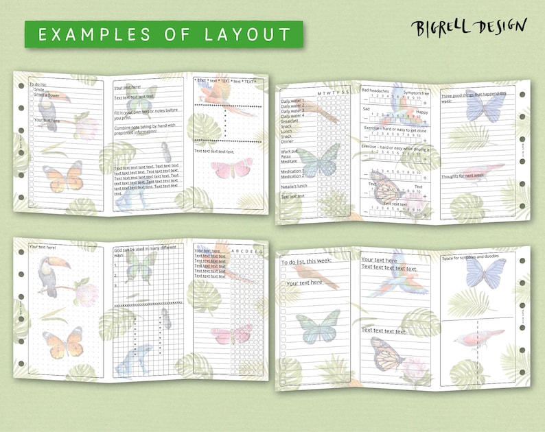 Foldable Flippy Notes Fold Out Editable Printable Notes. Select Your Own Layout β Multiple ...