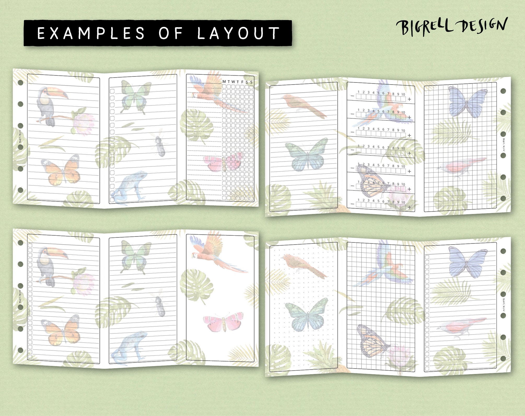 Foldable Flippy Notes Fold Out Editable Printable Notes. Select Your Own Layout β Multiple ...