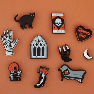 Gothic Manor Shoe Charms