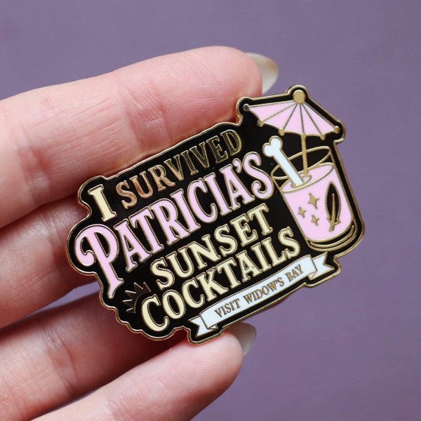 Patricia's Sunset Cocktails Pin (Limited Edition)