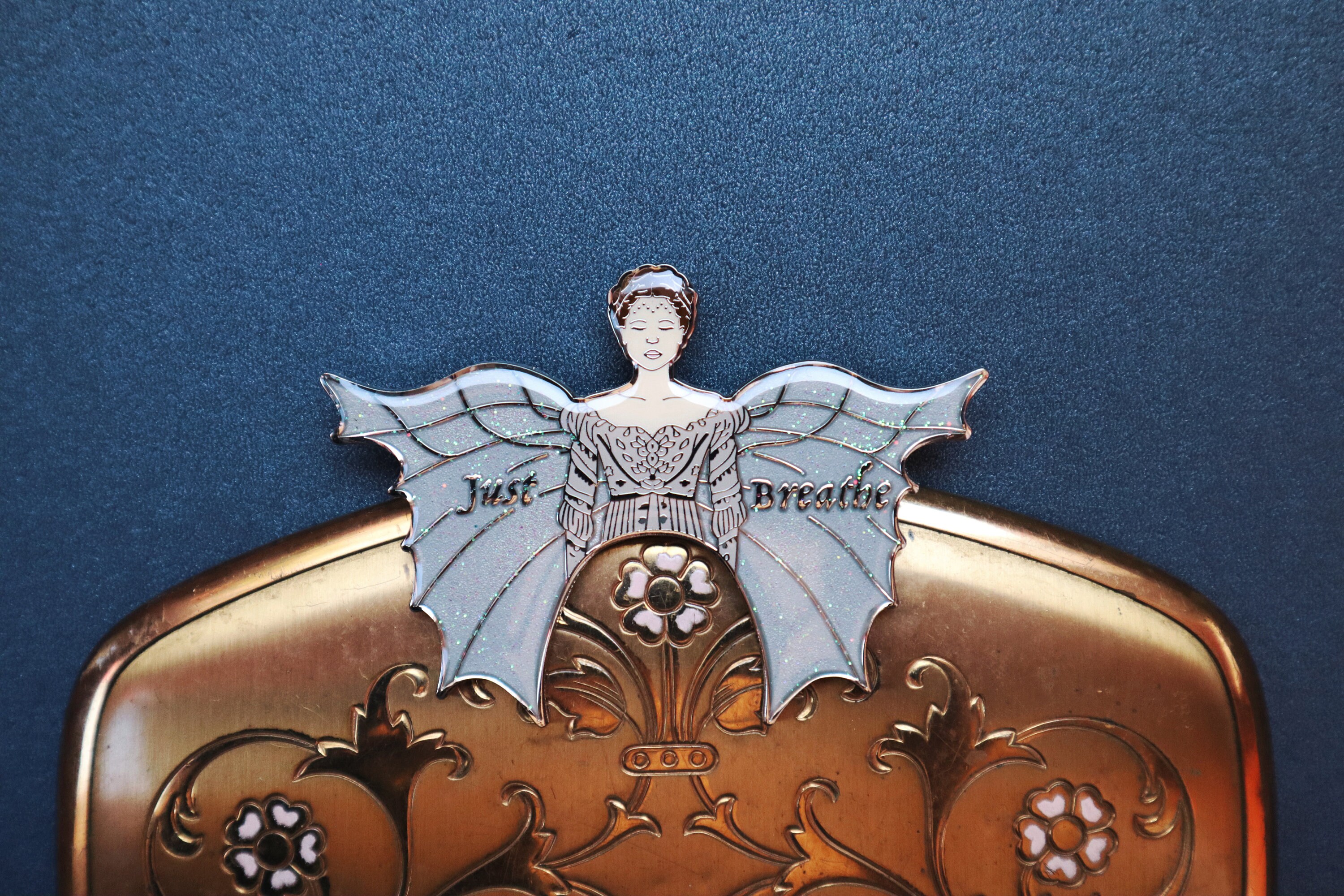 Just Breathe Brooch
